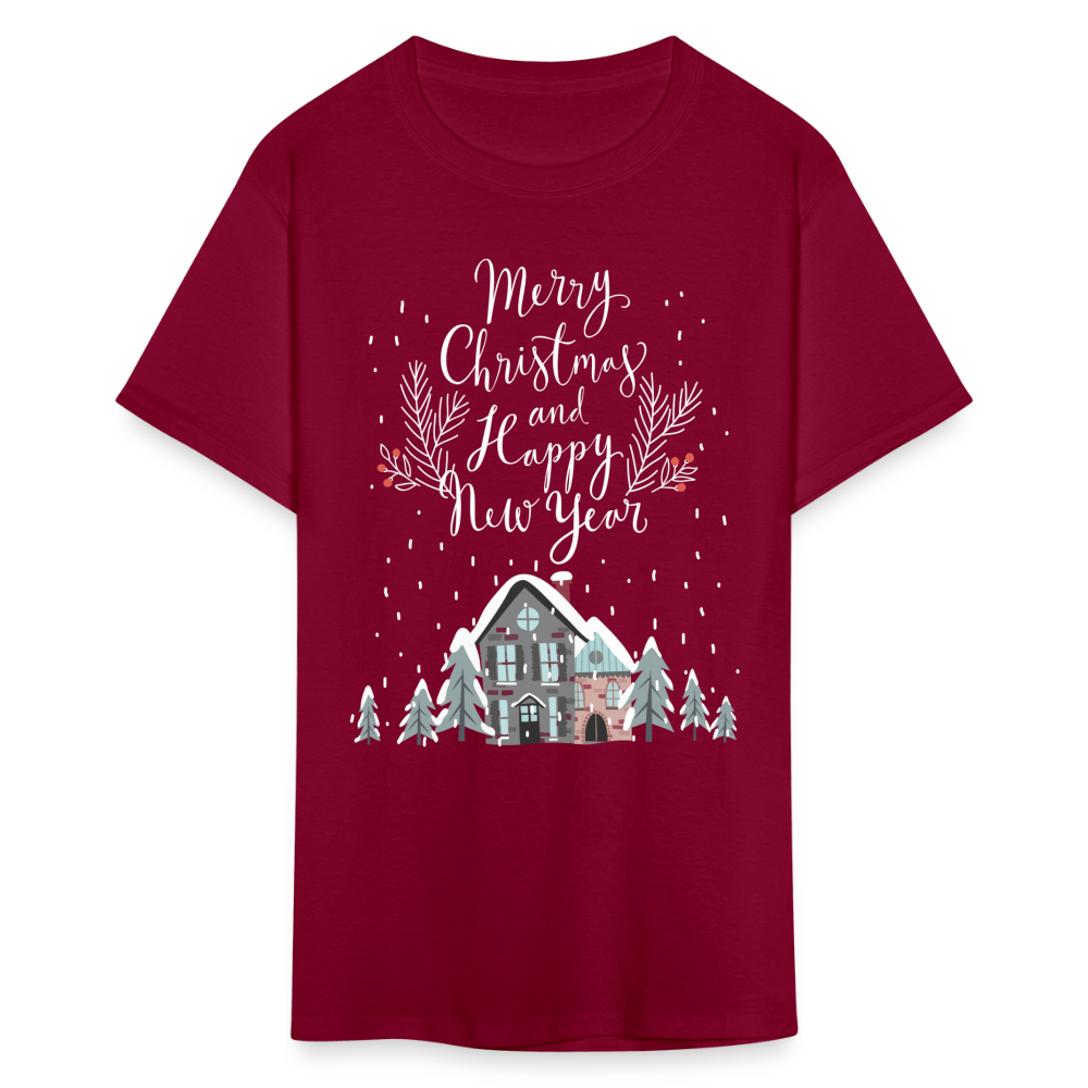 Xmas Unisex Classic T-Shirt - burgundy