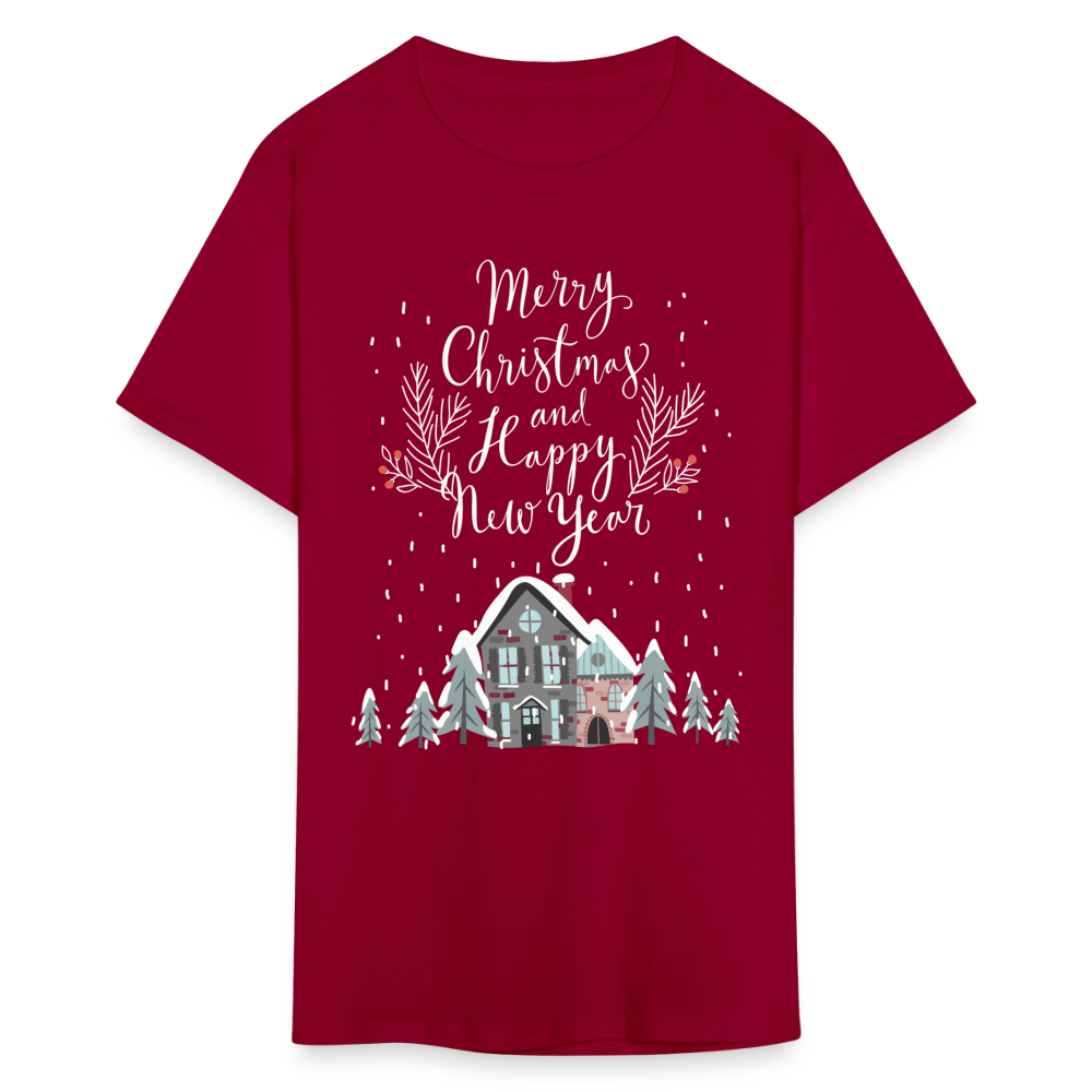 Xmas Unisex Classic T-Shirt - dark red