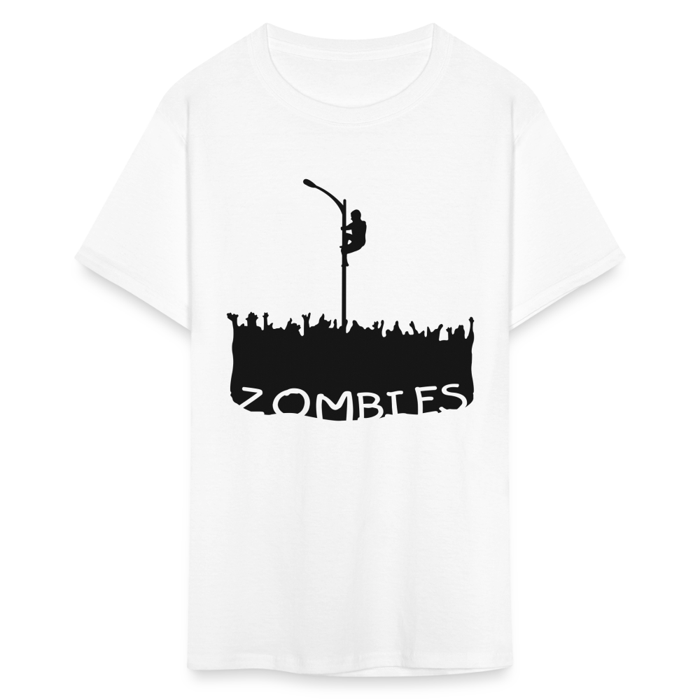 Zombies Unisex Classic T-Shirt - white