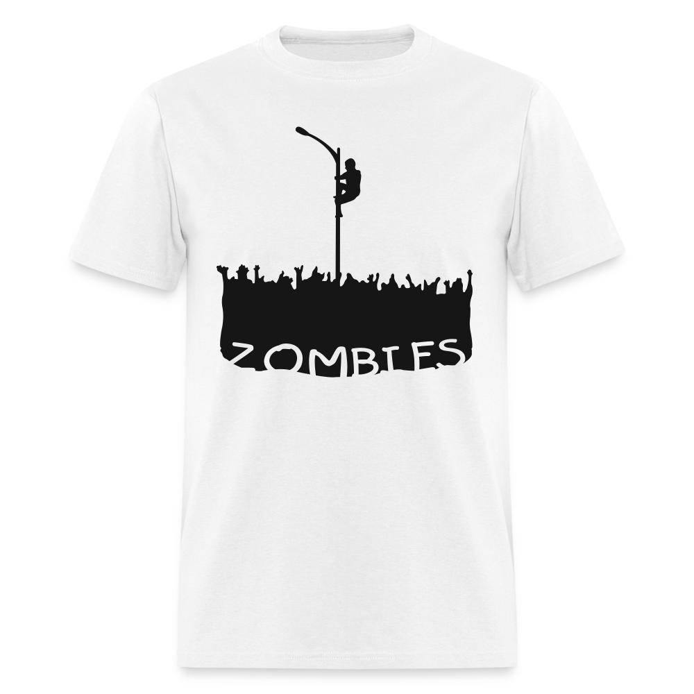 Zombies Unisex Classic T-Shirt - white