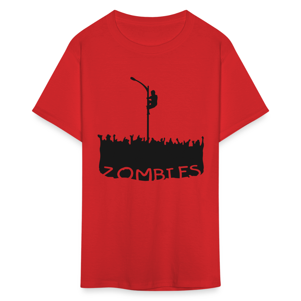 Zombies Unisex Classic T-Shirt - red