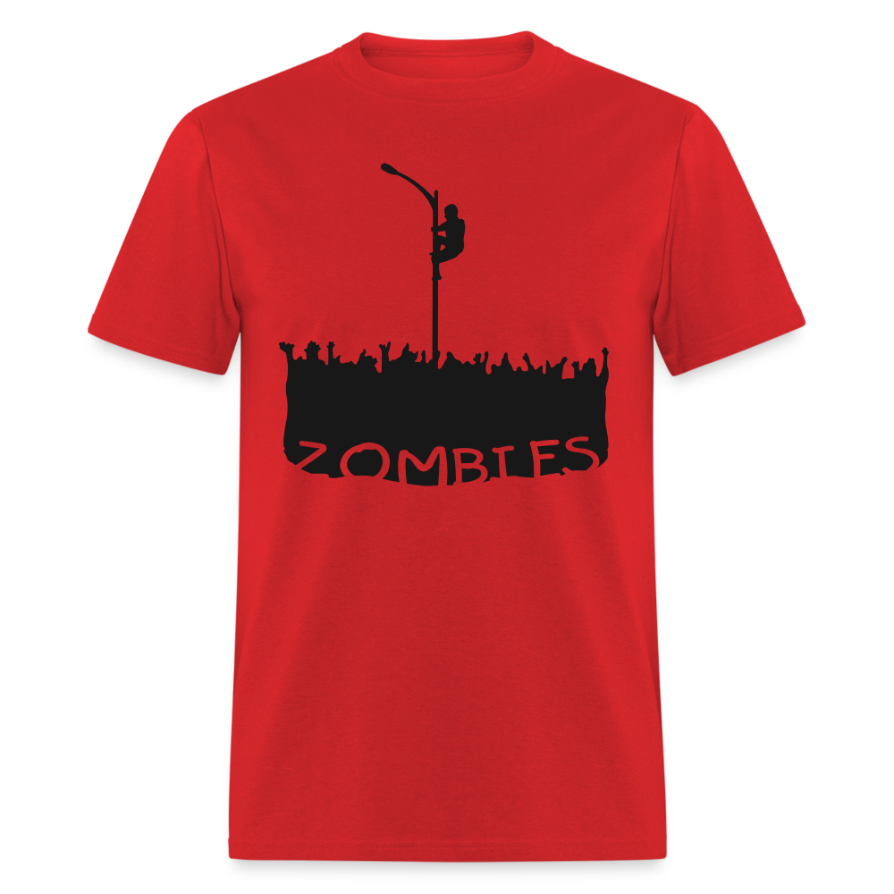 Zombies Unisex Classic T-Shirt - red