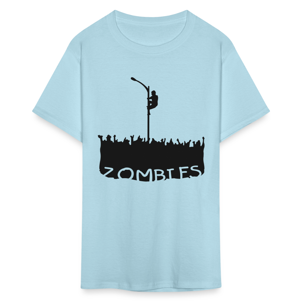 Zombies Unisex Classic T-Shirt - powder blue