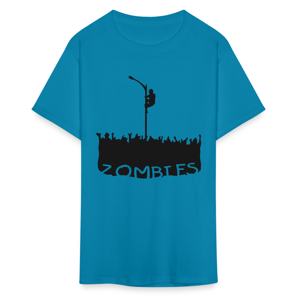 Zombies Unisex Classic T-Shirt - turquoise