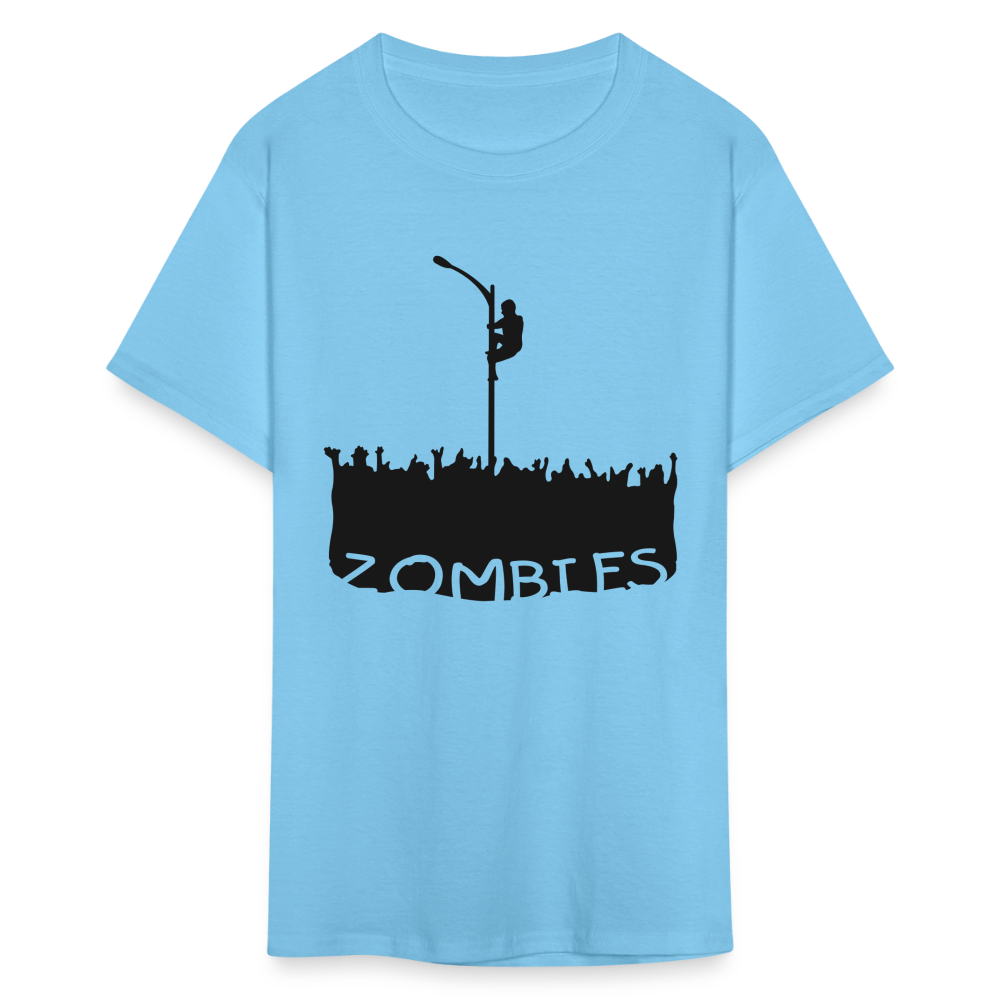 Zombies Unisex Classic T-Shirt - aquatic blue