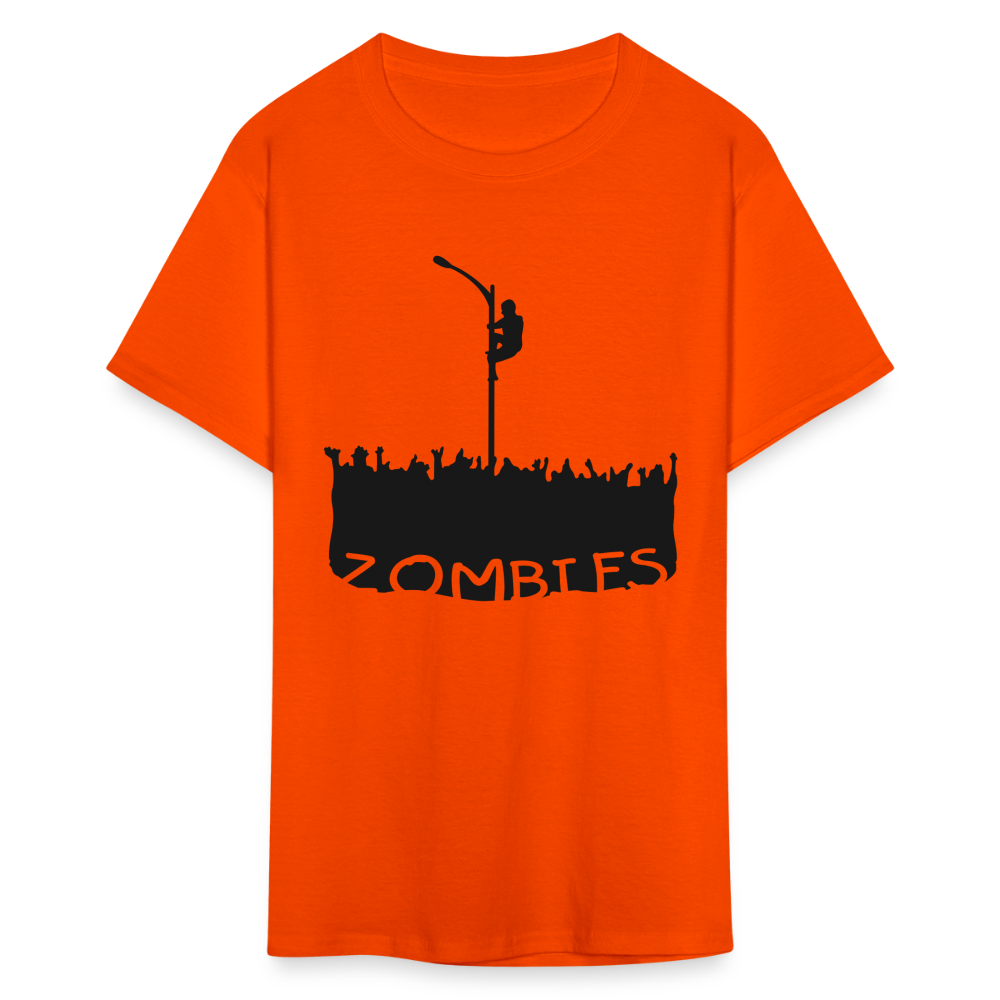 Zombies Unisex Classic T-Shirt - orange