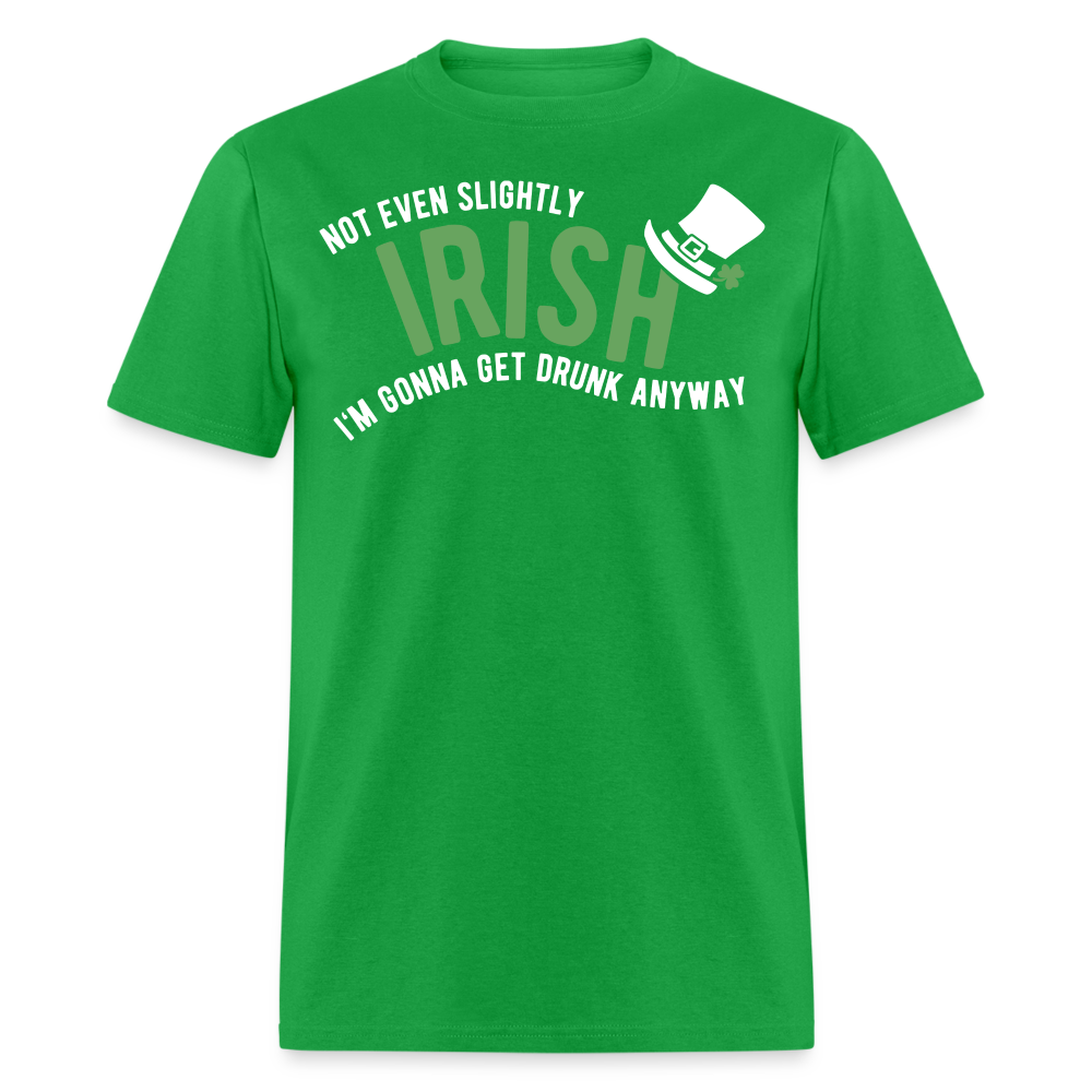 Not Irish Unisex Classic T-Shirt - bright green