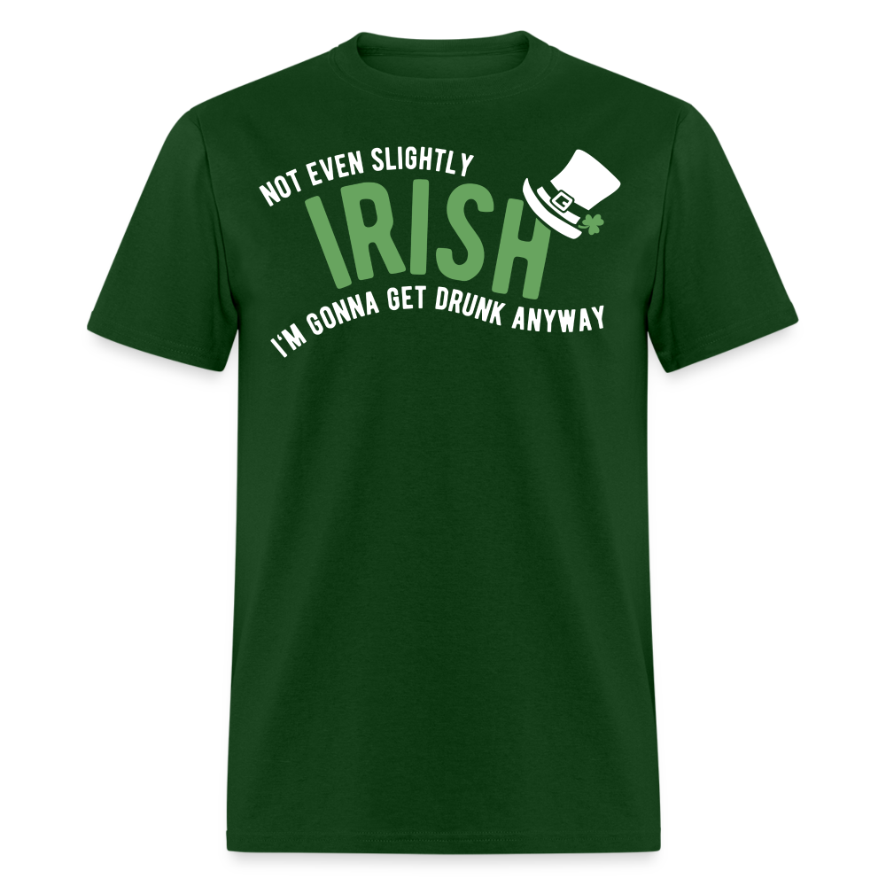 Not Irish Unisex Classic T-Shirt - forest green