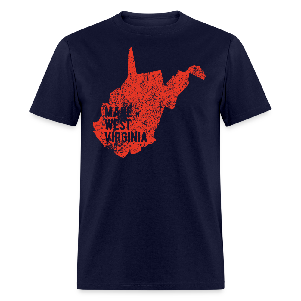 Made in WV Unisex Classic T-Shirt - navy