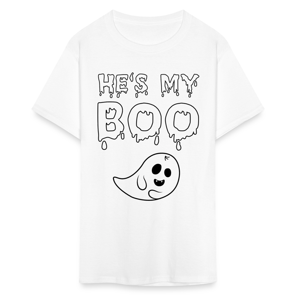 Boo Unisex Classic T-Shirt - white