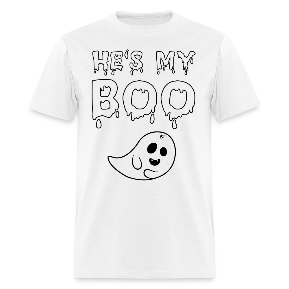 Boo Unisex Classic T-Shirt - white