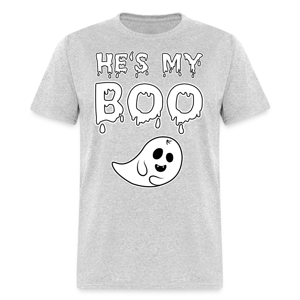Boo Unisex Classic T-Shirt - heather gray
