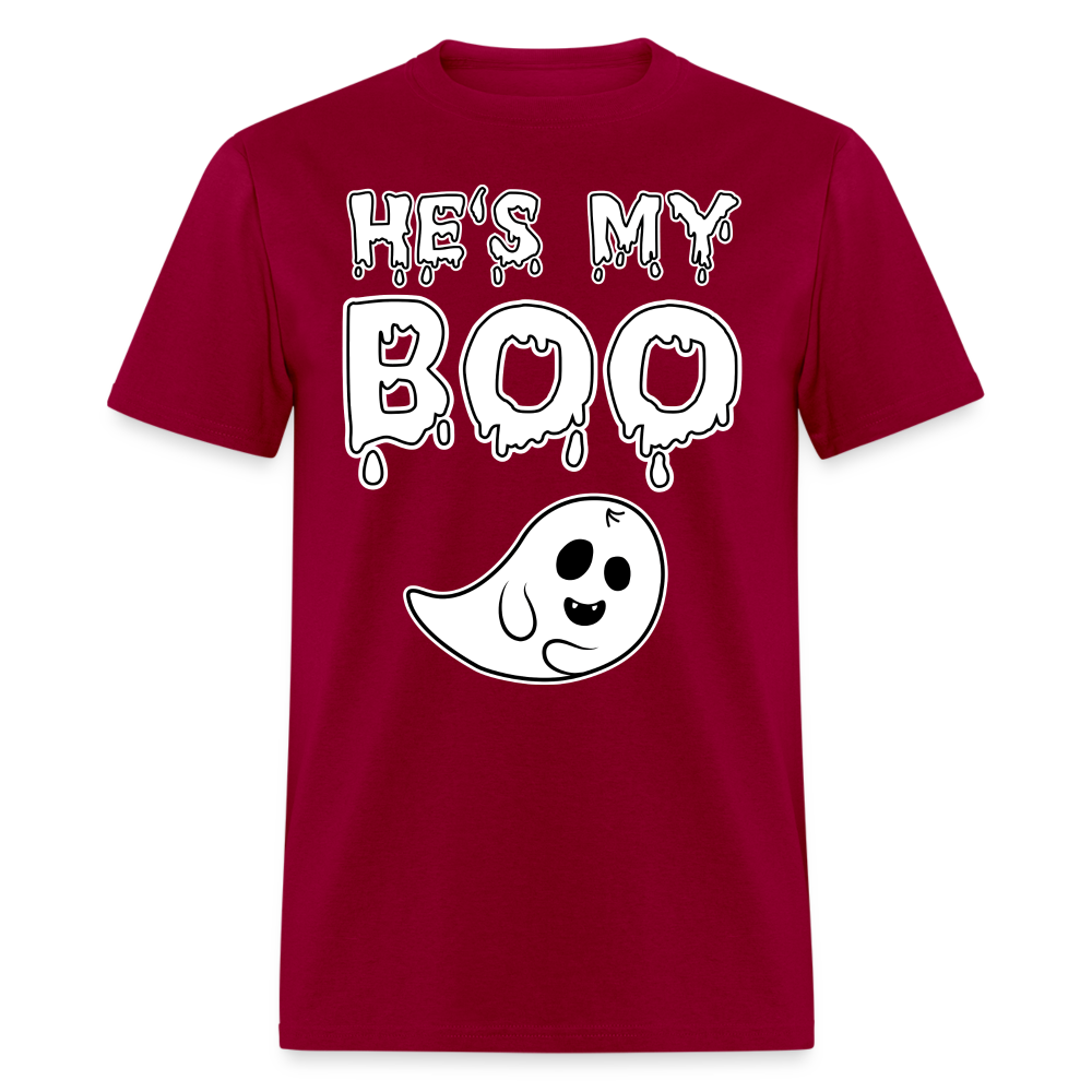 Boo Unisex Classic T-Shirt - dark red