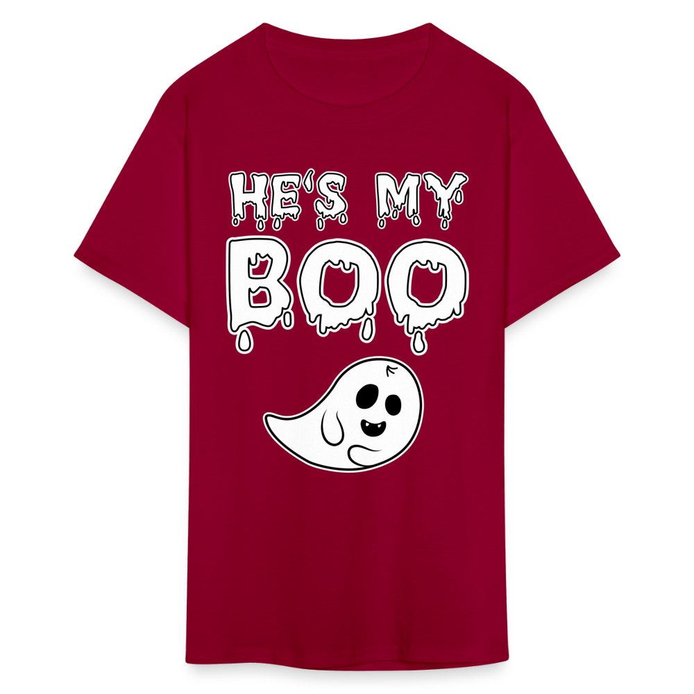 Boo Unisex Classic T-Shirt - dark red