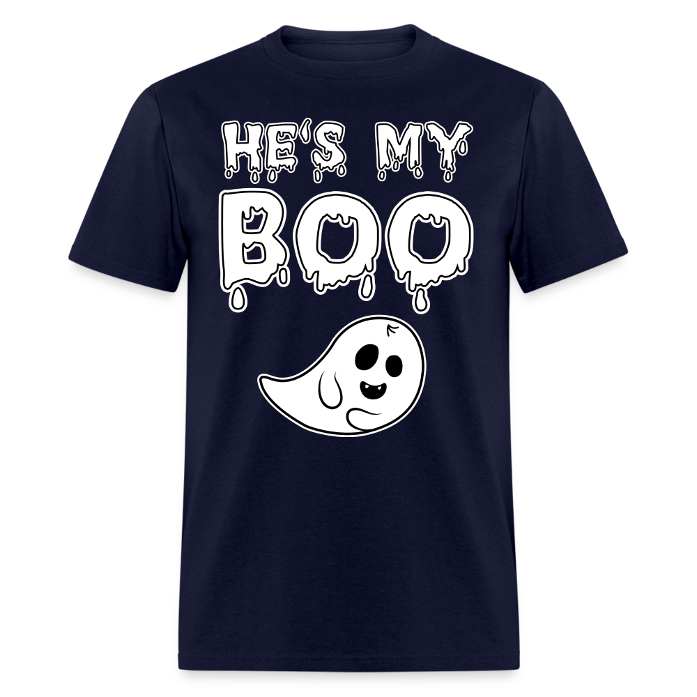 Boo Unisex Classic T-Shirt - navy