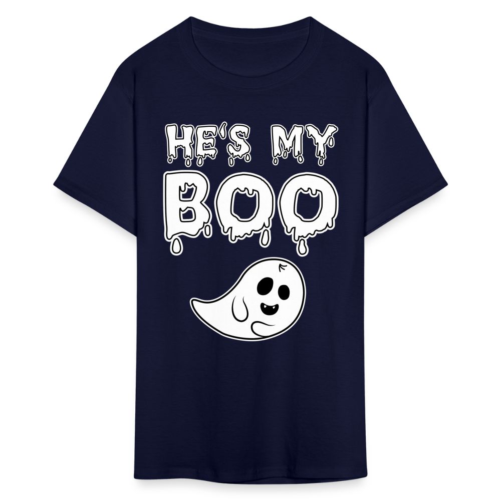 Boo Unisex Classic T-Shirt - navy
