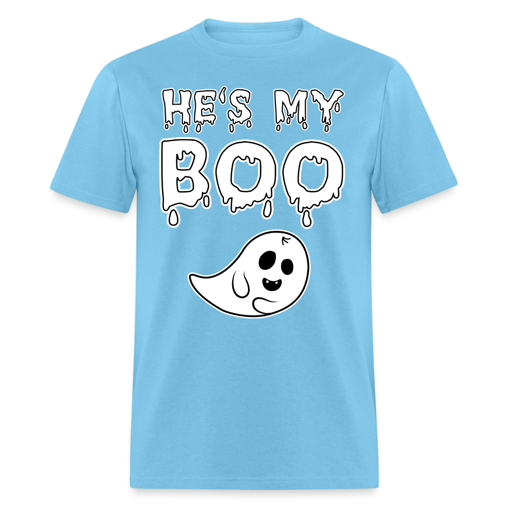 Boo Unisex Classic T-Shirt - aquatic blue