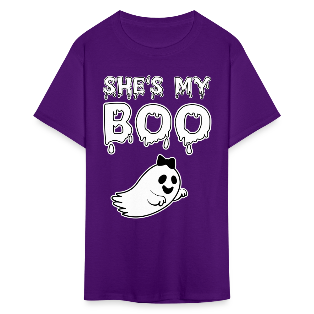 She's Boo Unisex Classic T-Shirt - purple