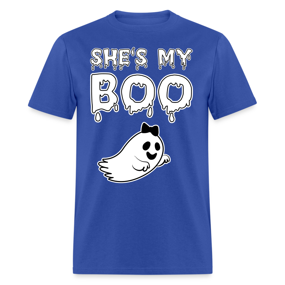 She's Boo Unisex Classic T-Shirt - royal blue