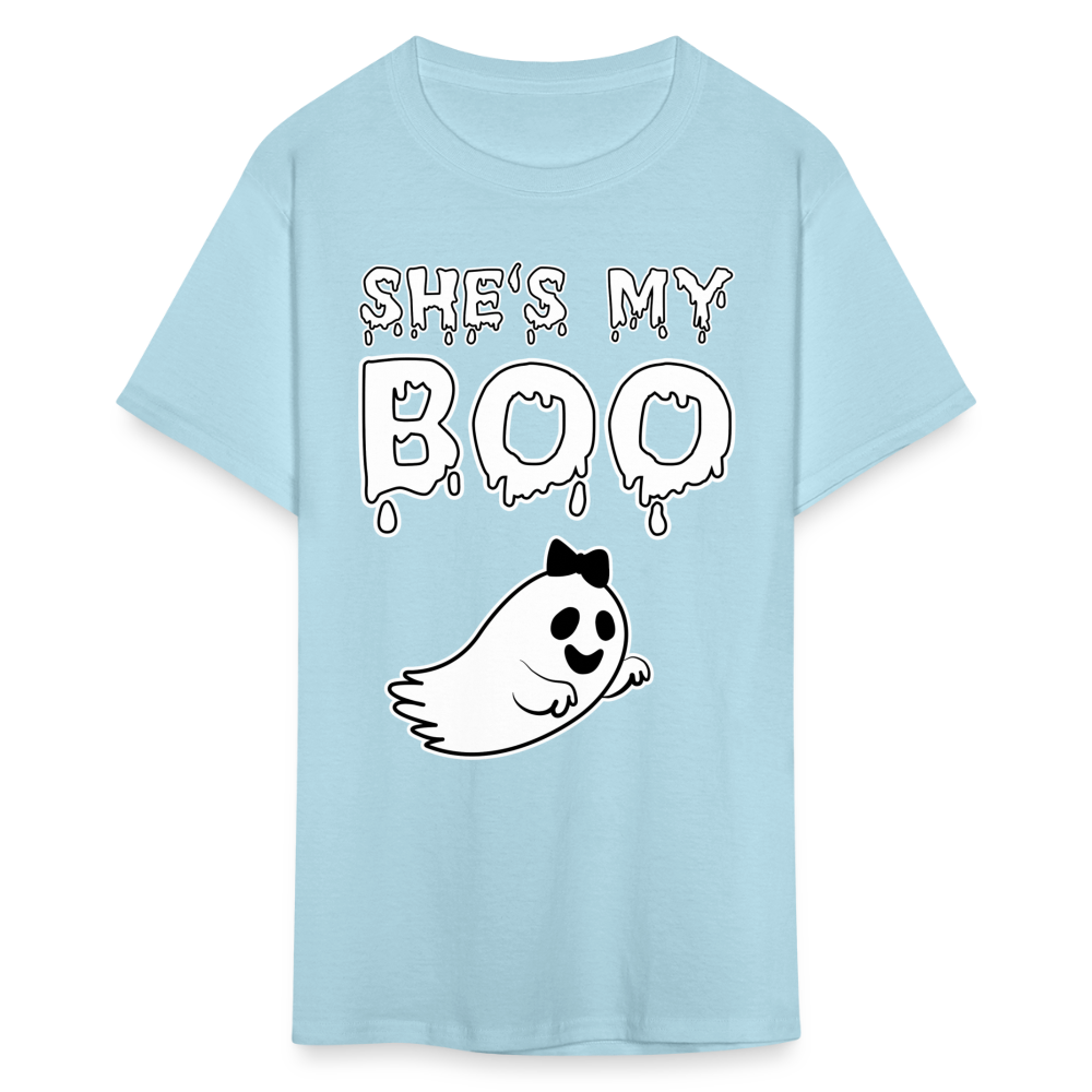 She's Boo Unisex Classic T-Shirt - powder blue