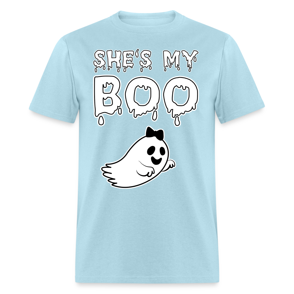 She's Boo Unisex Classic T-Shirt - powder blue