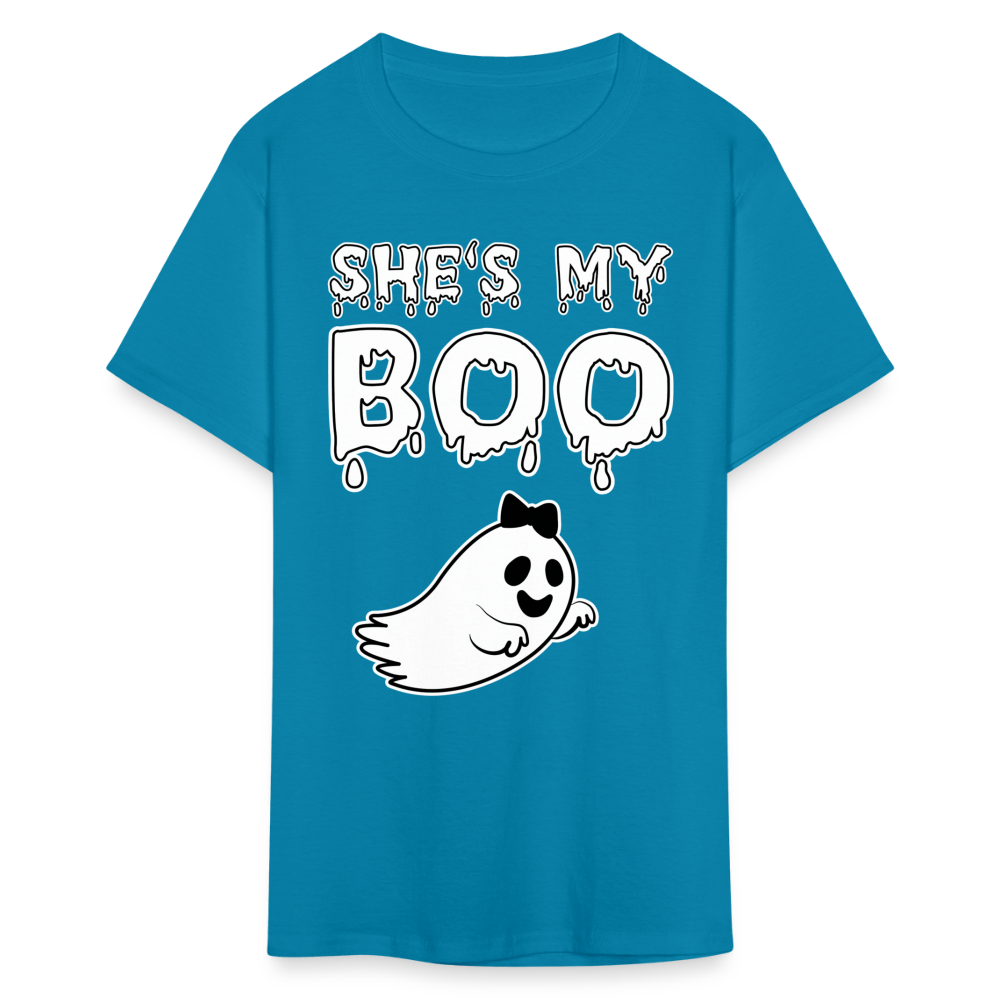 She's Boo Unisex Classic T-Shirt - turquoise