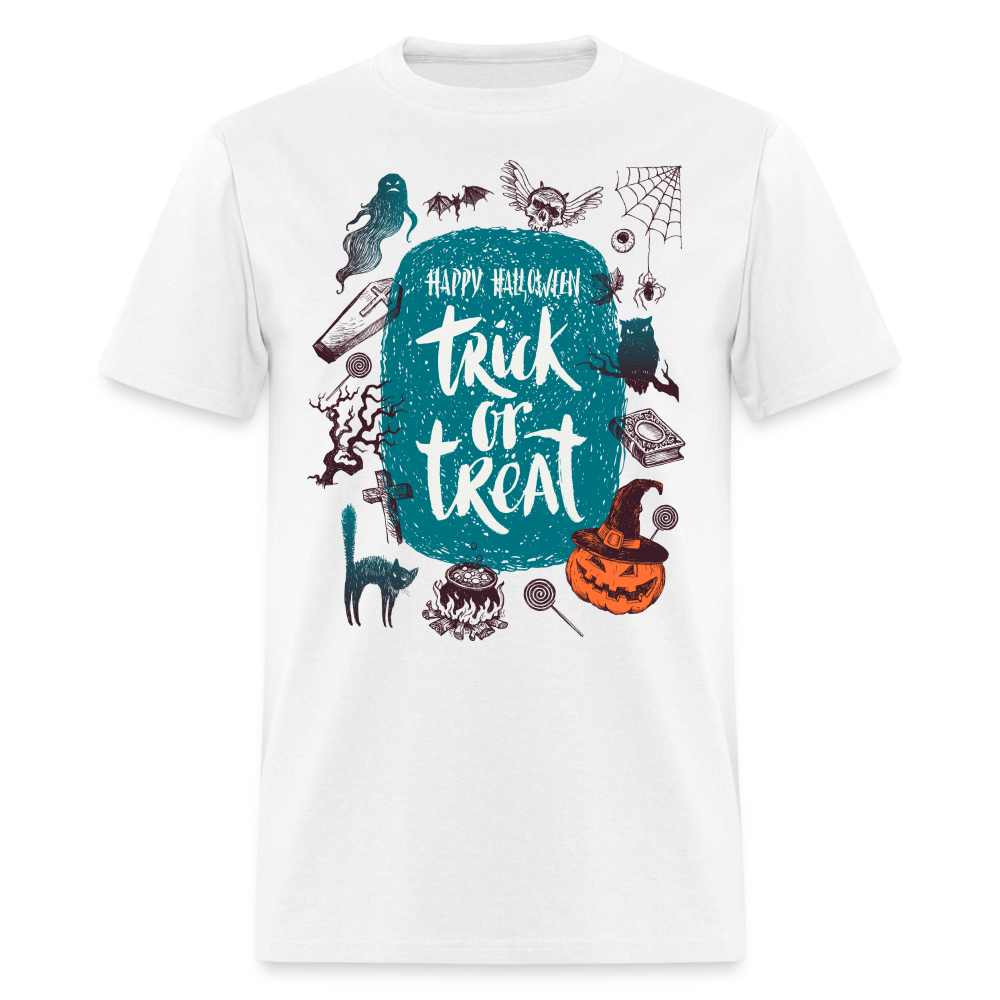 Trick or Treat Unisex Classic T-Shirt - white
