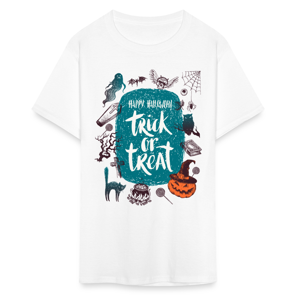 Trick or Treat Unisex Classic T-Shirt - white
