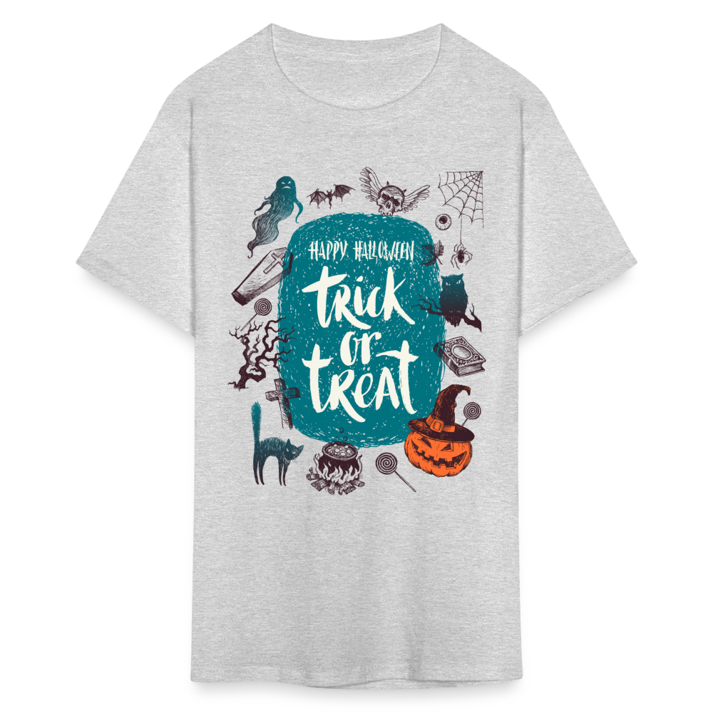 Trick or Treat Unisex Classic T-Shirt - heather gray