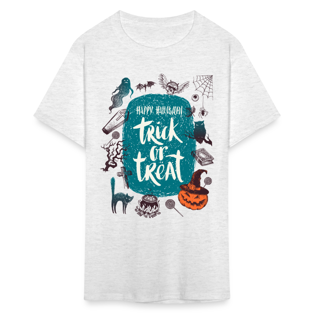 Trick or Treat Unisex Classic T-Shirt - light heather gray