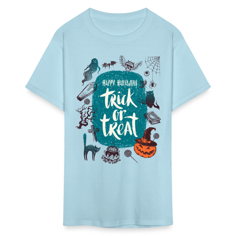 Trick or Treat Unisex Classic T-Shirt - powder blue