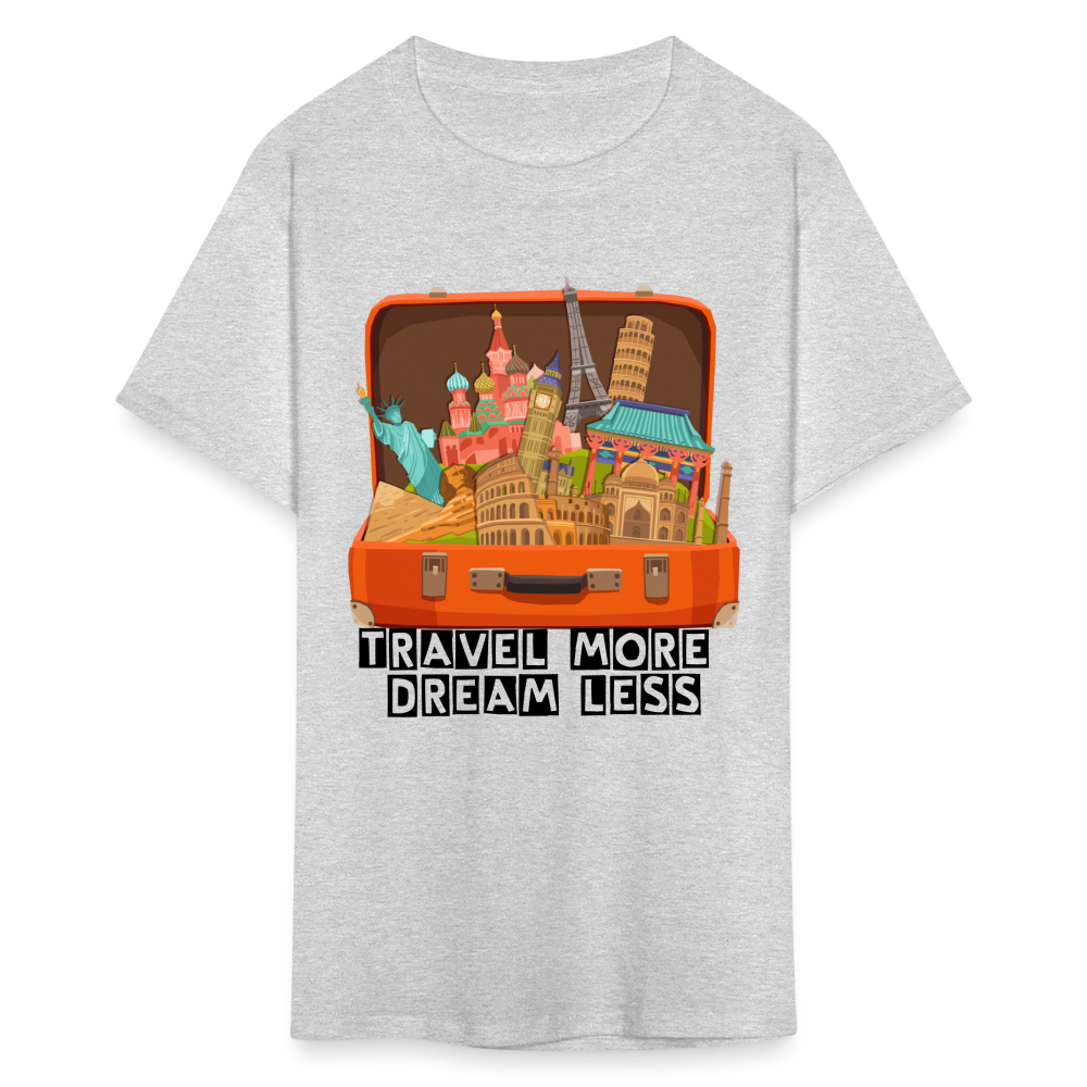 Travel More Unisex Classic T-Shirt - heather gray