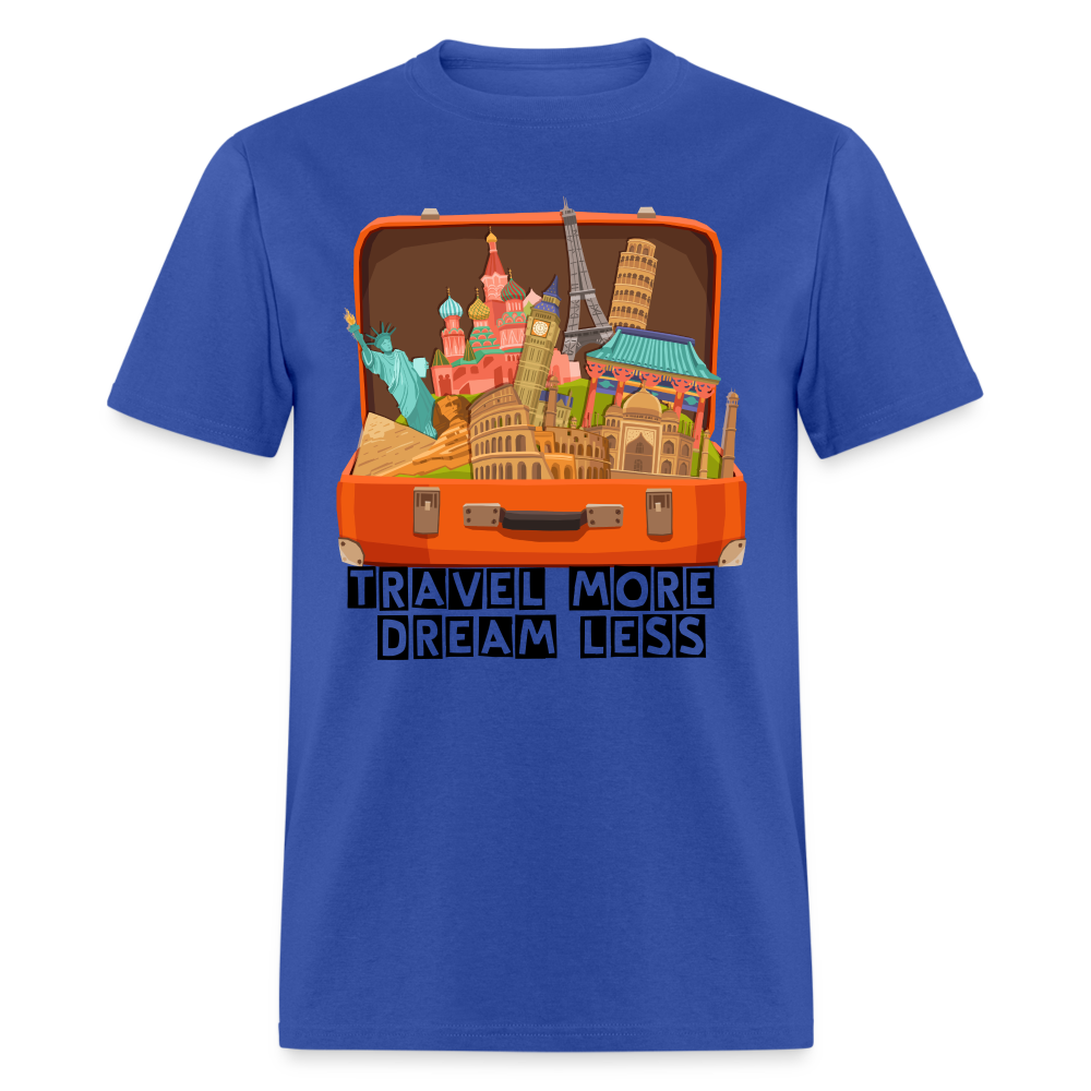 Travel More Unisex Classic T-Shirt - royal blue