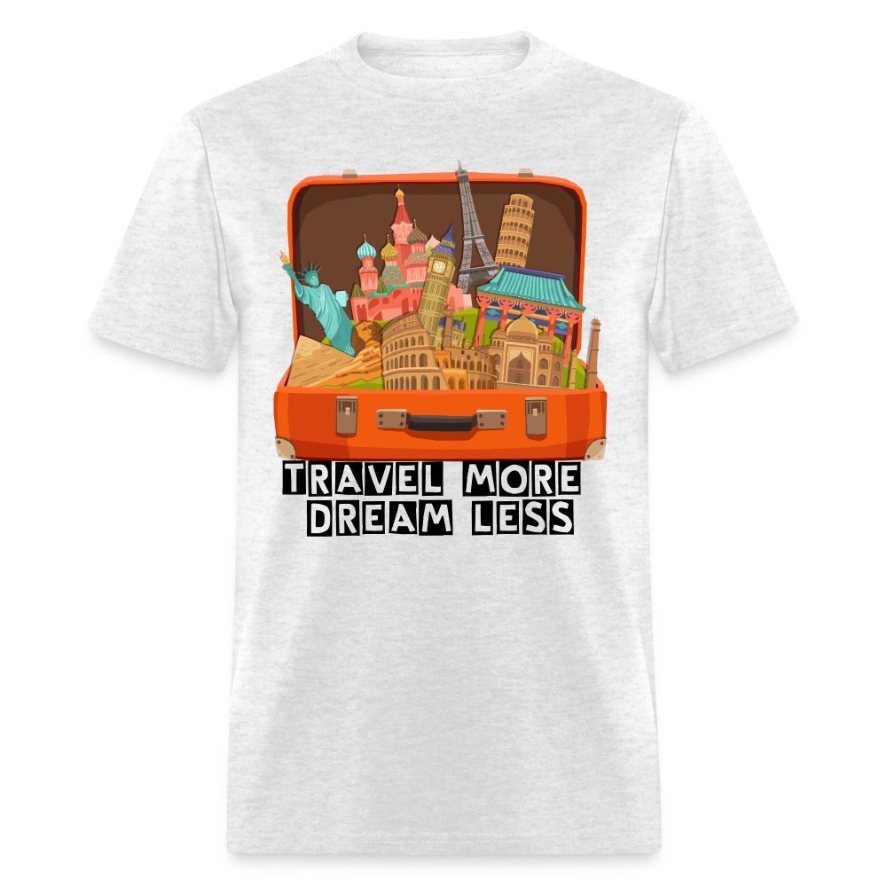 Travel More Unisex Classic T-Shirt - light heather gray