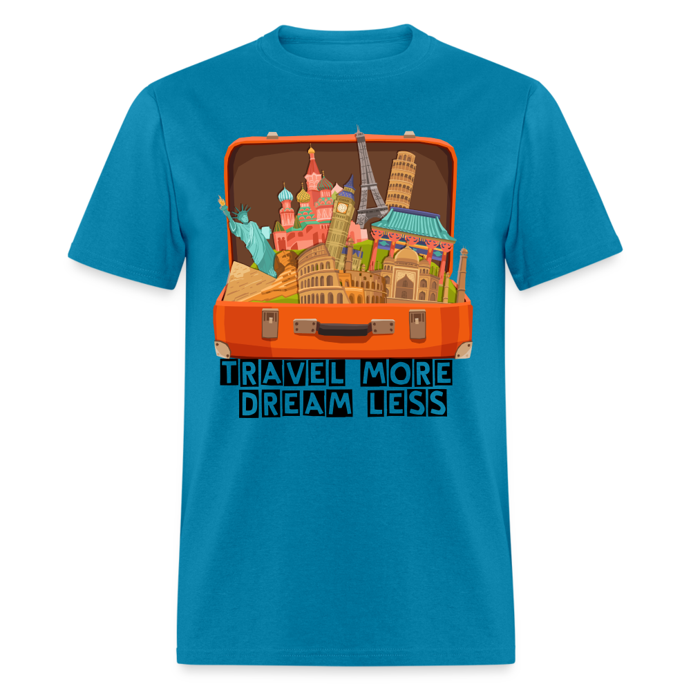 Travel More Unisex Classic T-Shirt - turquoise