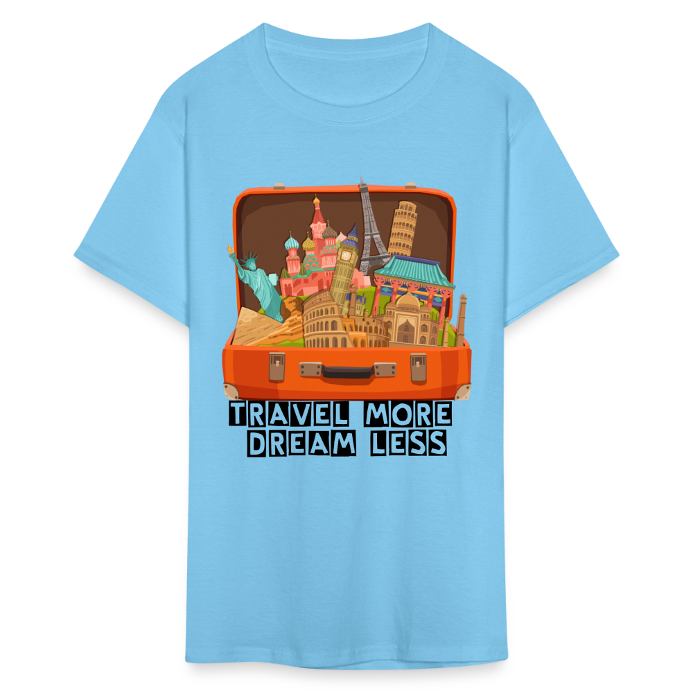 Travel More Unisex Classic T-Shirt - aquatic blue