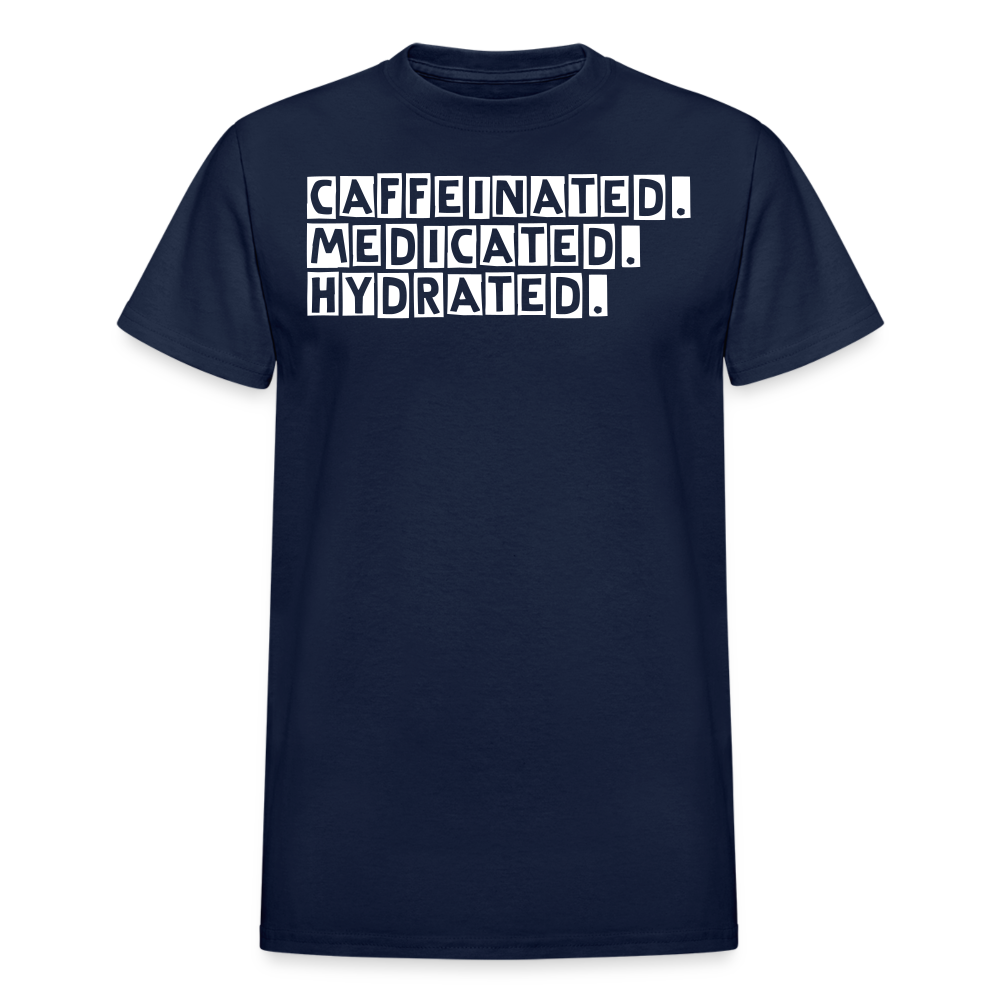 NURSE HABITS Ultra Cotton Adult UNISEX T-Shirt - navy