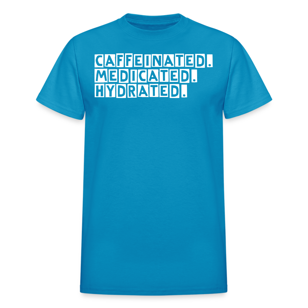 NURSE HABITS Ultra Cotton Adult UNISEX T-Shirt - turquoise