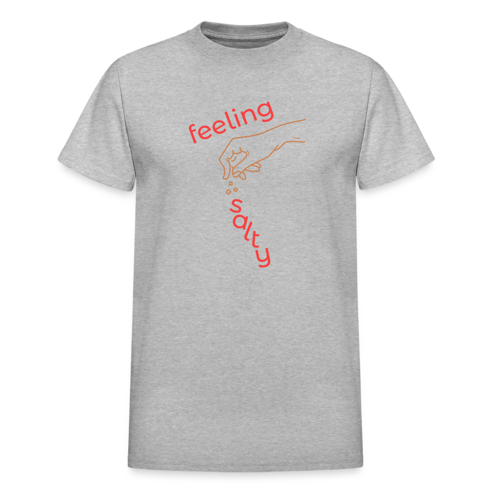 SALTY Ultra Cotton Adult UNISEX T-Shirt - heather gray