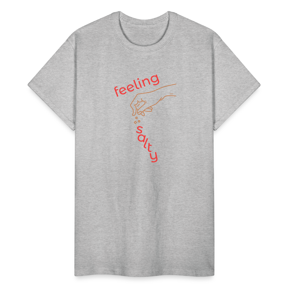 SALTY Ultra Cotton Adult UNISEX T-Shirt - heather gray
