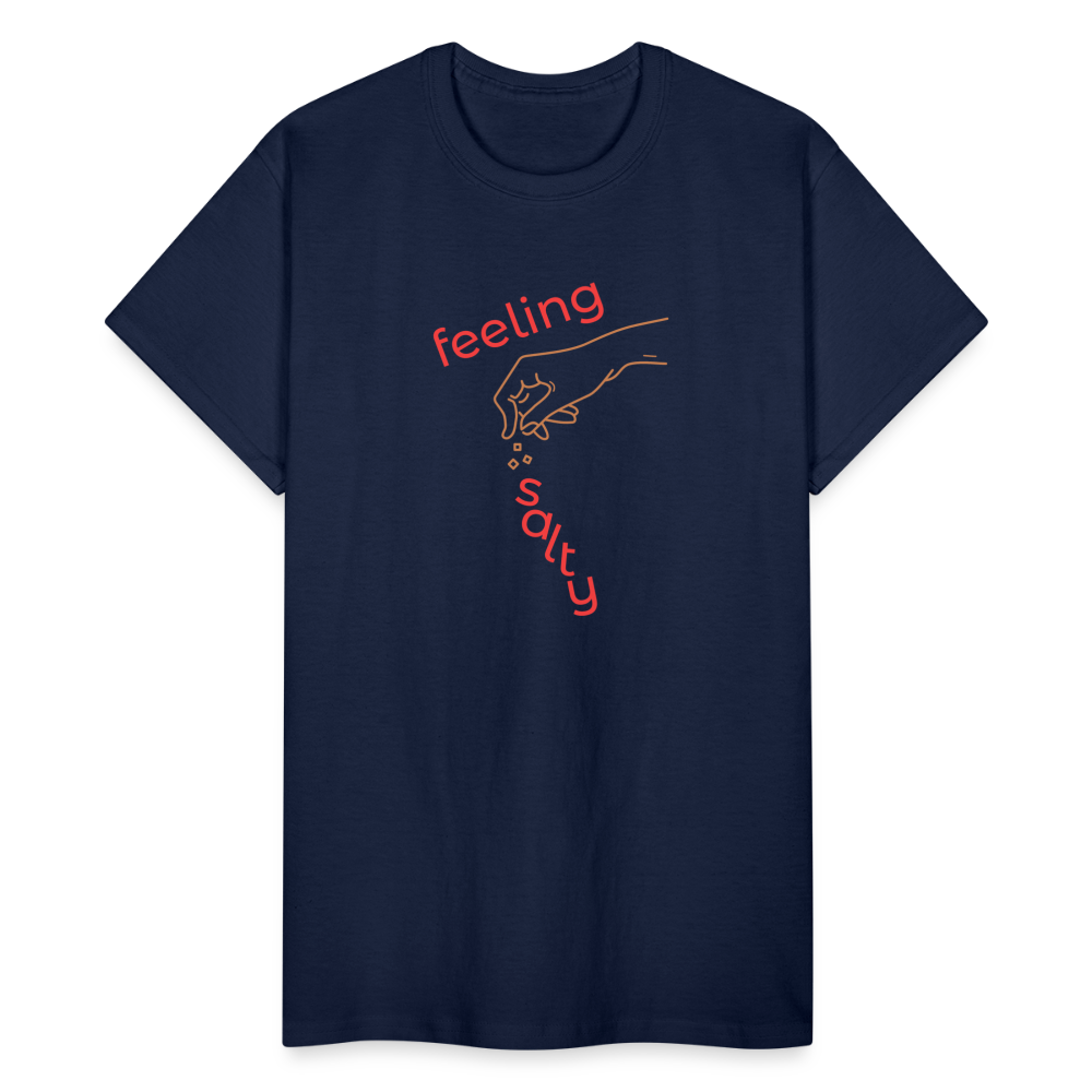 SALTY Ultra Cotton Adult UNISEX T-Shirt - navy