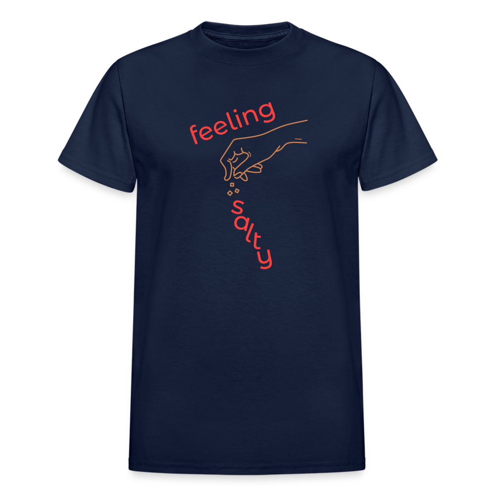 SALTY Ultra Cotton Adult UNISEX T-Shirt - navy