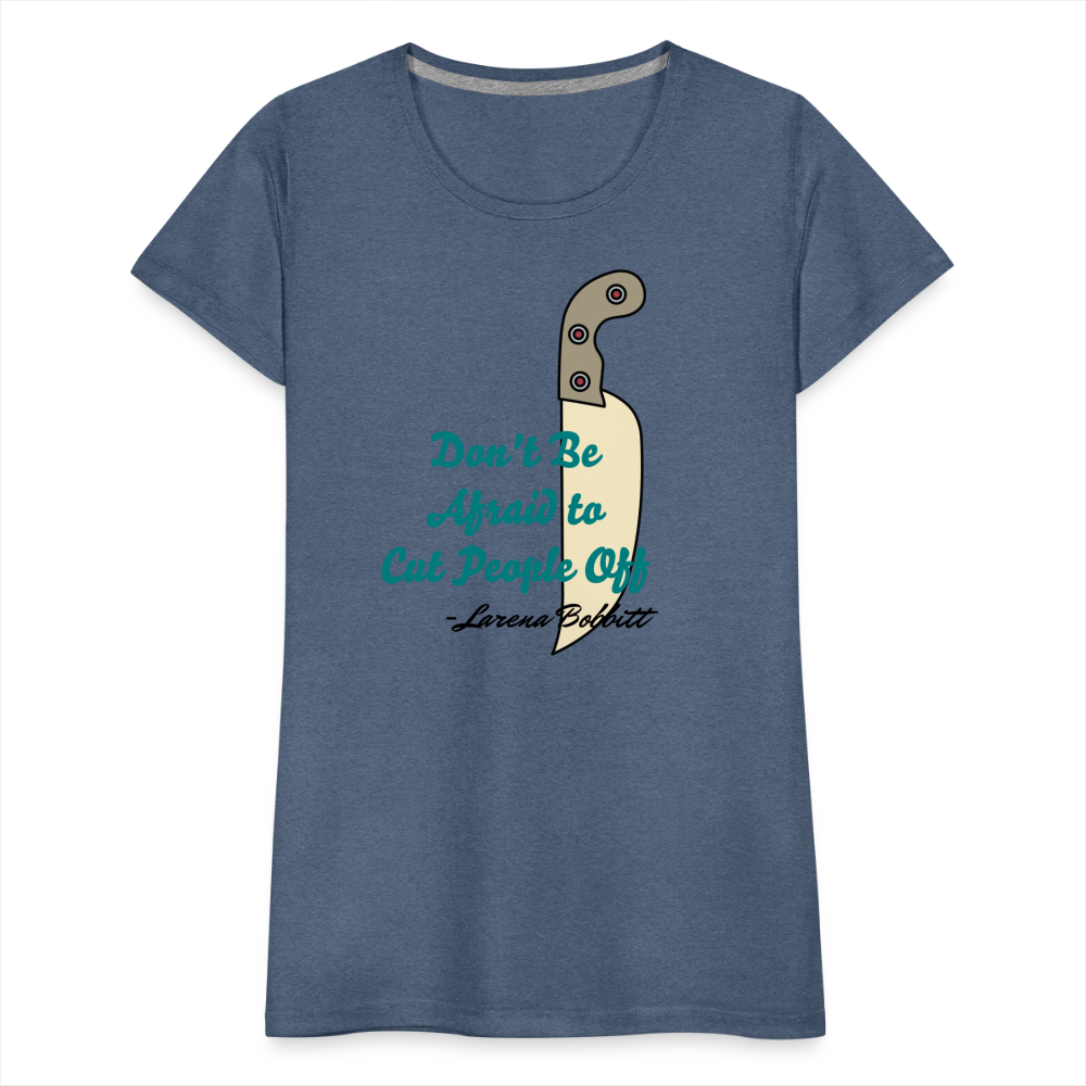 L Bobbitt Women’s T-Shirt - heather blue