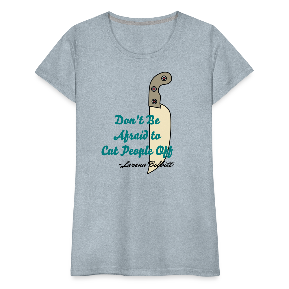 L Bobbitt Women’s T-Shirt - heather ice blue