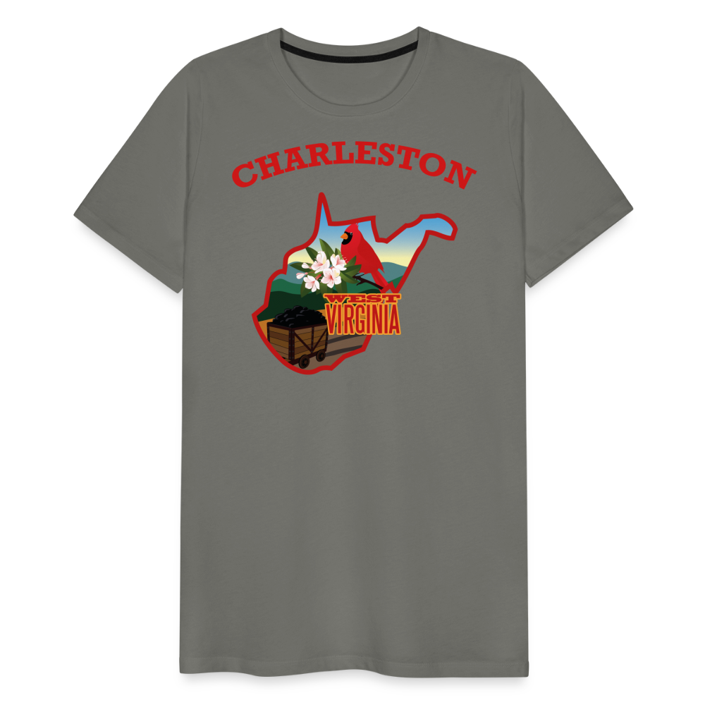 Men's Premium T-Shirt - asphalt gray