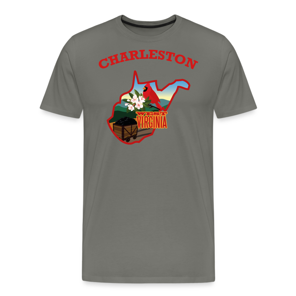 Men's Premium T-Shirt - asphalt gray