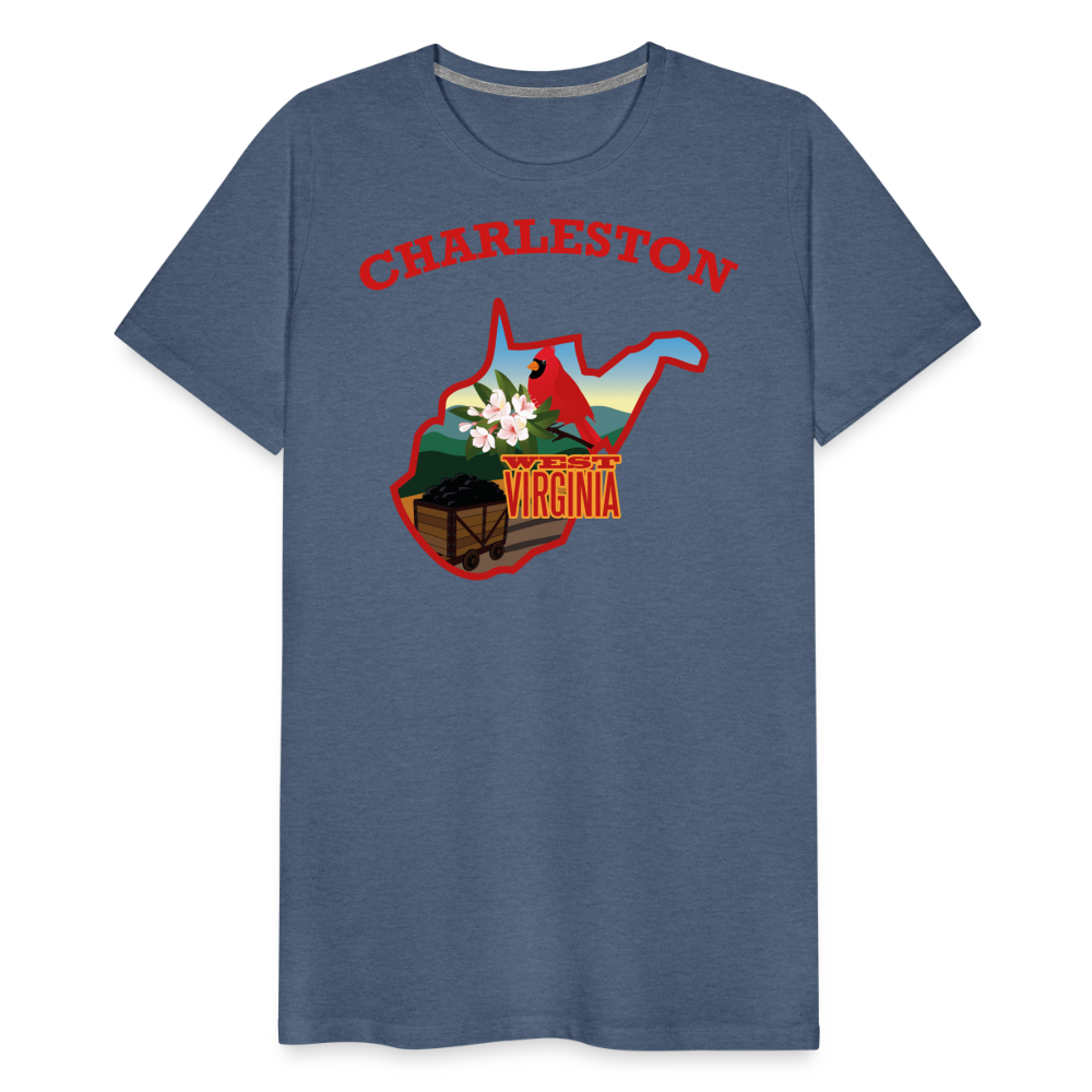 Men's Premium T-Shirt - heather blue