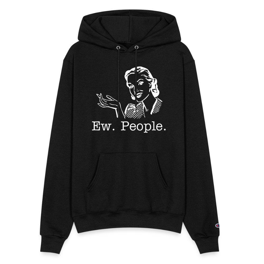 Ew People Sweatshirt Unisex Hoodie - black