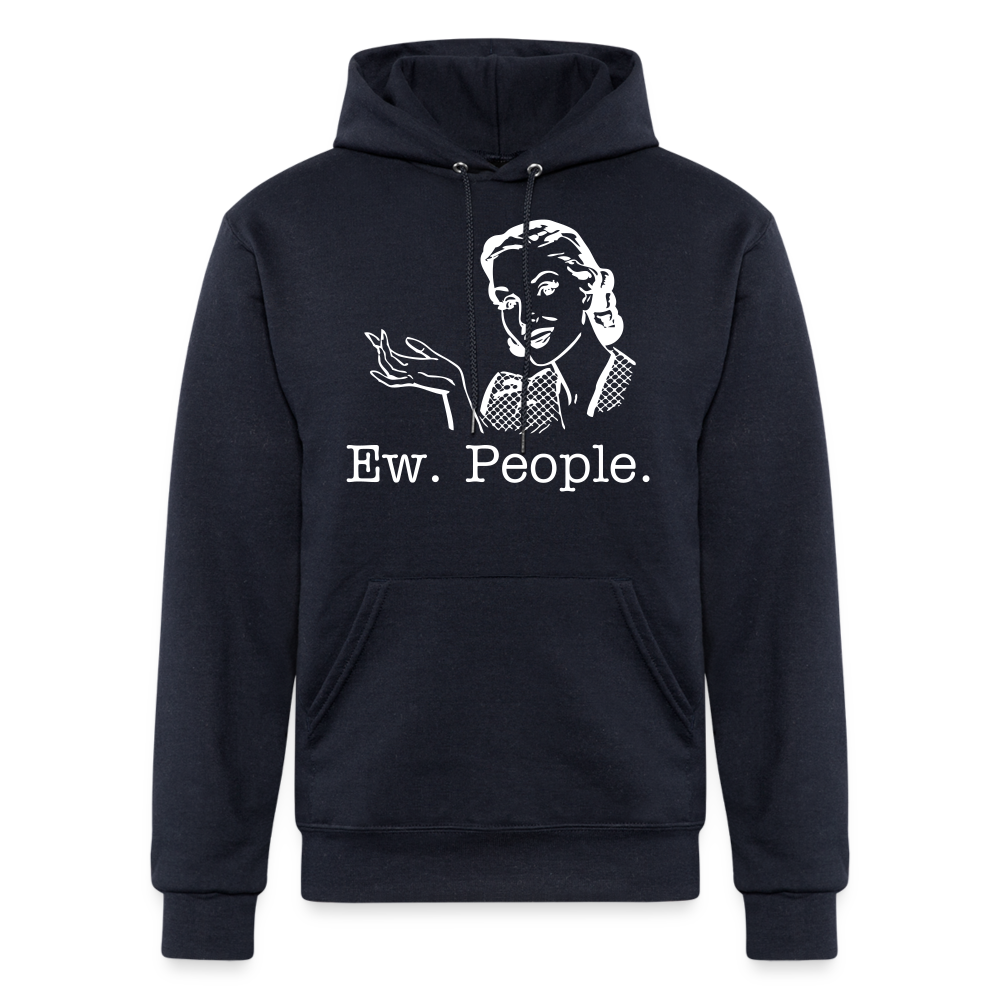 Ew People Sweatshirt Unisex Hoodie - navy
