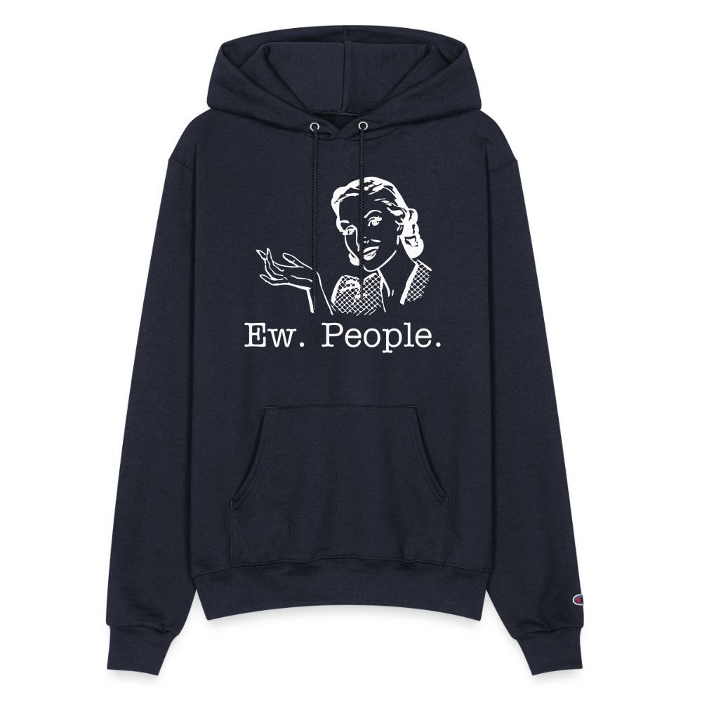 Ew People Sweatshirt Unisex Hoodie - navy